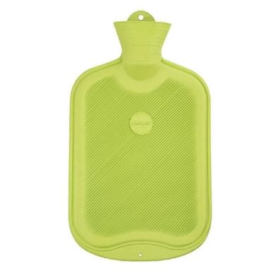 Sänger Naturgummi-Wärmflasche FSC Lamellen 0,8 l grün