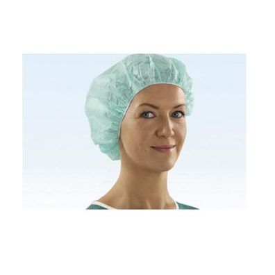 Sentinex Baretthaube Soft grün atmungsaktiv 100 Stück