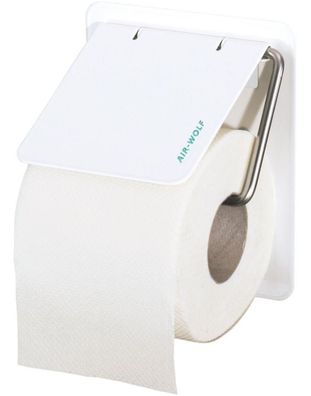 WC-Papierhalter Serie Omega Edelstahl weiß