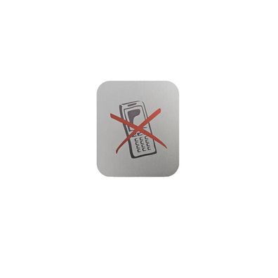 Türschild Handyverbot Serie Lobo selbstklebend