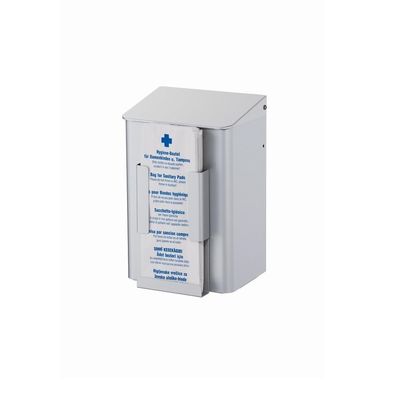 Hygieneabfallbehälter Serie Omikron II 6 Liter Alu eloxiert