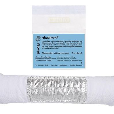 aluderm Kinder-Ellenbogen-Knieverband 8 cm