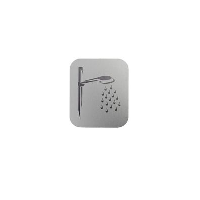 Türschild Dusche Serie Lobo selbstklebend