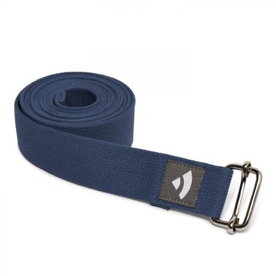 Yogagurt ASANA BELT Schiebeschnalle dunkelblau