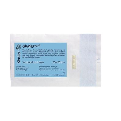 aluderm Kinder Verbandtuch klein 25 x 30 cm