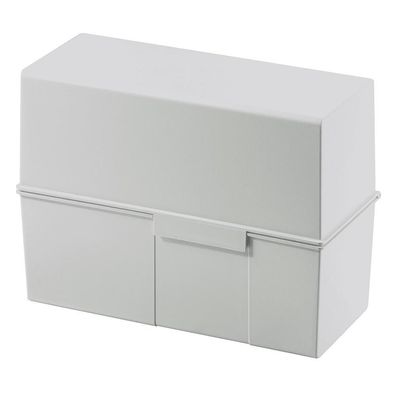 HAN Karteibox DIN A5 quer lichtgrau