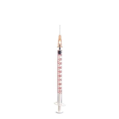 Insulinspritzen mit Kanüle 0,40x13 mm 1 ml U100 100 Stück