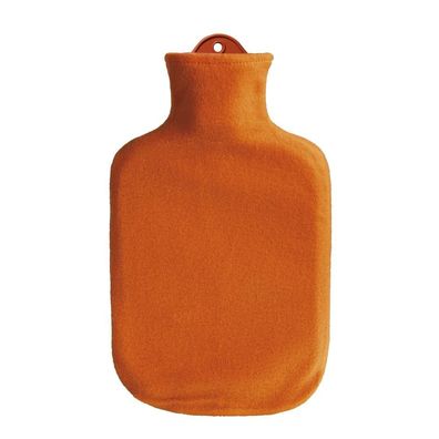 Konturbezug mit Wärmflasche 2 l orange