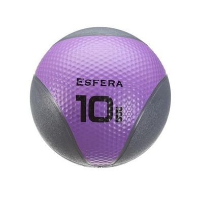 Trendy Esfera Rubber Medizinball 10kg Premium 29cm lila