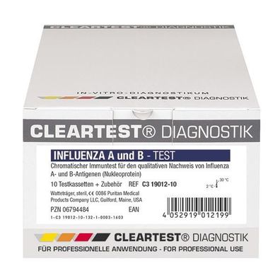 Cleartest Influenza Typ A und B 5 Tests