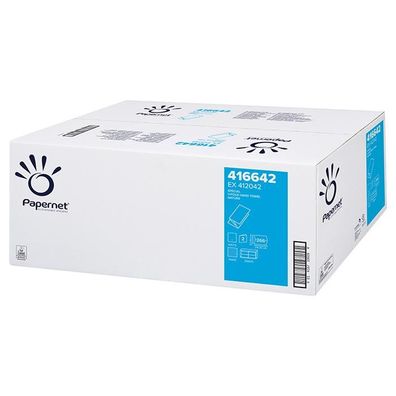 Papernet Falthandtücher 2-lagig 24 x 23 cm V-Falz