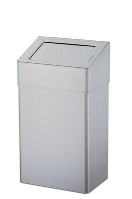 Abfallbehälter Serie Omega Edelstahl beschichet 18 l