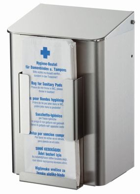 Hygieneabfallbehälter Omikron II 6 Liter Edelstahl gebürstet