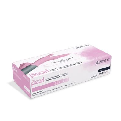 Unigloves Pink Pearl Nitrilhandschuhe Größe S 100 Stück