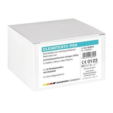 Cleartest® PSA Schnelltest 10 Testkassetten