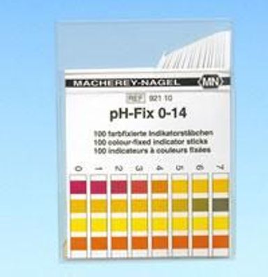 Macherey Nagel Indikatorstäbchen pH-Fix 0-14 100 Stück