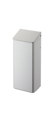 Abfallbehälter Serie Omikron II 6 l Aluminium eloxiert