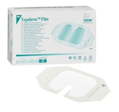 Tegaderm I.V. Transparentverband 7 x 6 cm 100 Stück
