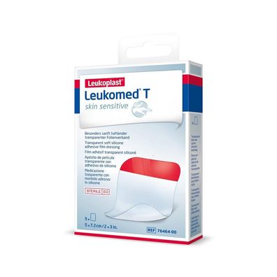 Leukomed® T skin sensitive steril 10 x 8 cm 5 Stück