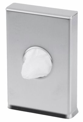 Hygienebeutelspender Omikron II Edelstahl für 25 Beutel