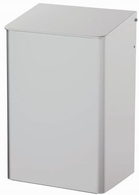 Abfallbehälter Serie Omikron II Alu eloxiert 15 l