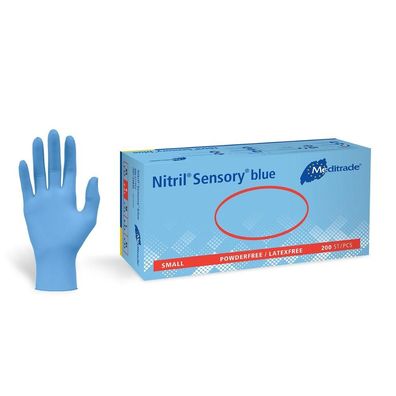 Nitril sensory Untersuchungshandschuhe Größe L 200 Stück