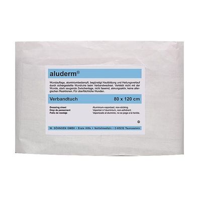 aluderm Verbandtuch 80 x 120 cm