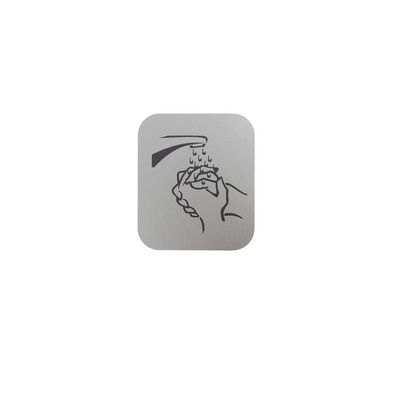 Türschild Händewaschen Serie Lobo selbstklebend