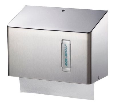 Papierhandtuchspender Omega Edelstahl für 300 Tücher