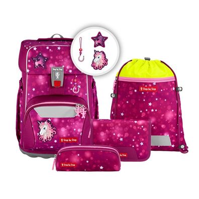 Step by Step GIANT Schulrucksack-Set "Sweet Unicorn Nuala", 5-teilig