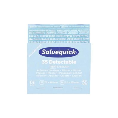 Salvequick Pflaster-Strips Refill 6735 detectable