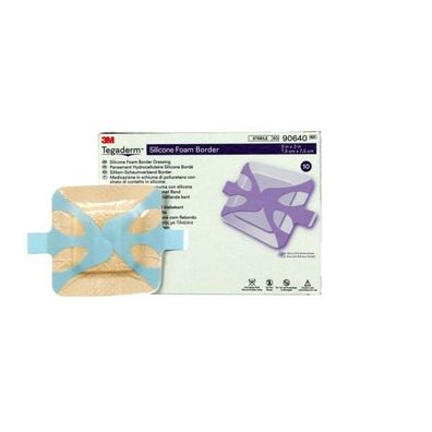 Tegaderm Silikon-Schaumverband 7,5 x 7,5 cm 10 Stück