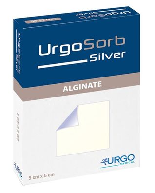 Urgosorb Silver Wundauflage 10 x 10 cm 10 Stück