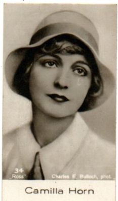 Camilla Horn Altes Sammel Foto Bild 34 von Jahr 1933 Schauspielerin Film Movie Star
