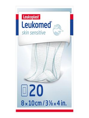 Leukomed skin sensitiv steril 5 x 7,2 cm 20 Stück