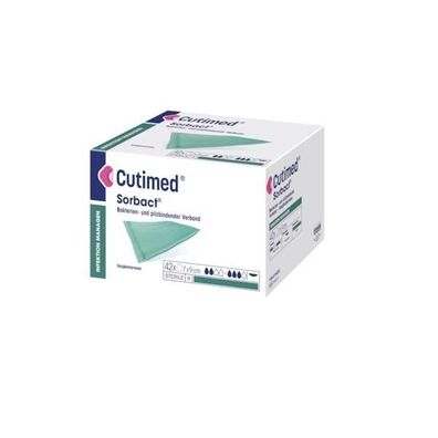 Cutimed® Sorbact® steril Saugkompressen 20 x 10 cm 24 Stück