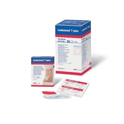 Leukomed® T plus Wundverband 10 x 8 cm 50 Stück