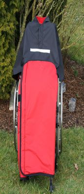 Wickeldecke Nylon Artic-Fleece Gr. 1 aquablau
