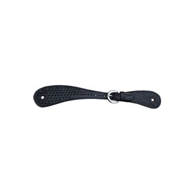 Sporenriemen "Basket" schmal - Auslaufartikel schwarz