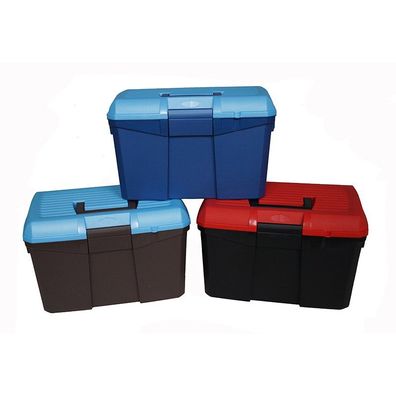 Putzbox "Step" blau-hellblau