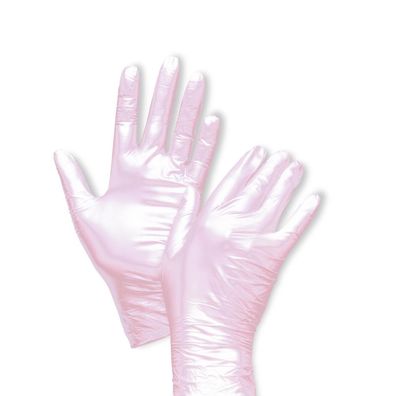 Unigloves Fancy Nitrilhandschuhe Gr. M rose 100 Stück