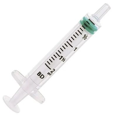 BD Emerald Spritze 2 ml Luer 100 Stück