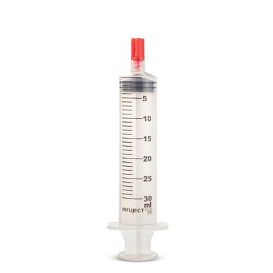 Infuject® Pumpenspritze 30 ml transparent ohne Kanüle