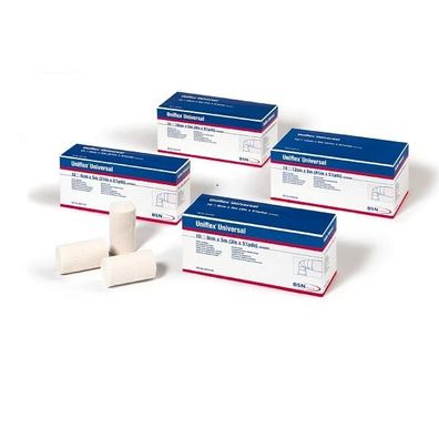 Uniflex® Universal 10 cm x 5 m gedehnt 10 Rollen weiß