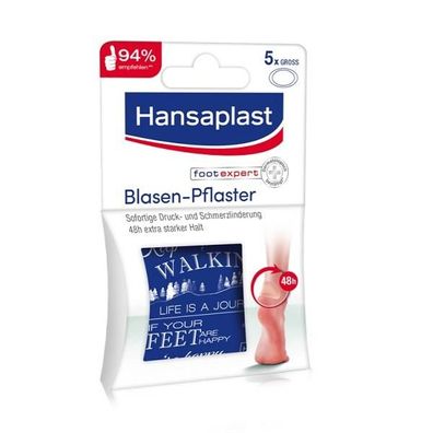 Hansaplast Blasenpflaster groß 5 Stück
