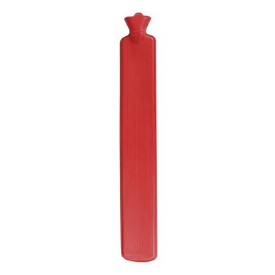 LONGI Wärmflasche ohne Bezug 2,5 L rot