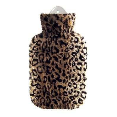 Motivbezug mit Wärmflasche Leopard