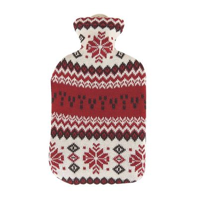 Wärmflasche mit Strickbezug 2 L Nordstern