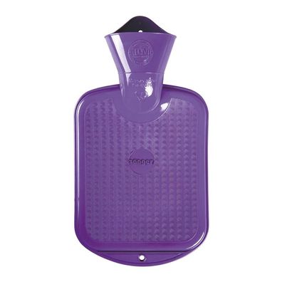 Gummi-Wärmflasche 0,8 l flieder