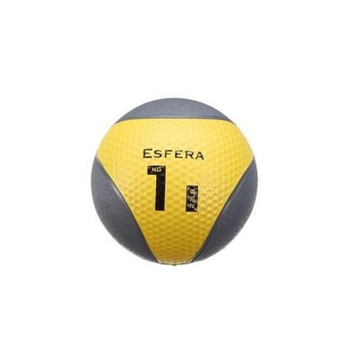 Trendy Esfera Rubber Medizinball 1kg Premium 19cm gelb